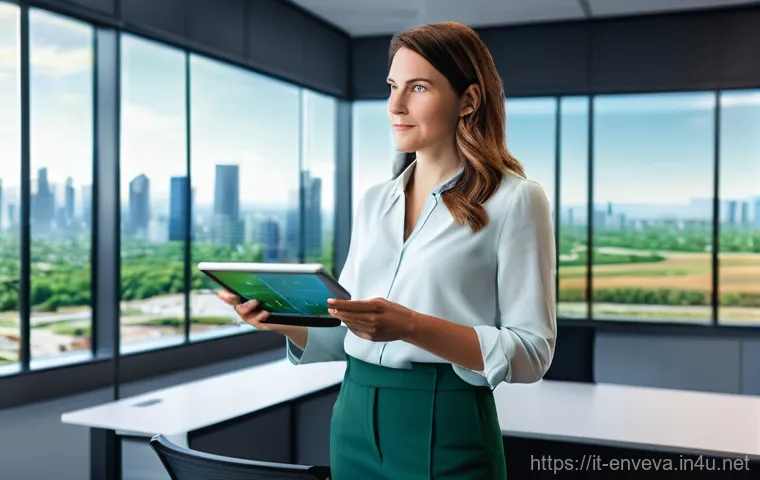 환경영향평가사 채용 동향 - **Prompt 1: The Visionary Environmental Analyst**
A realistic photo, cinematic style, showcasing...
