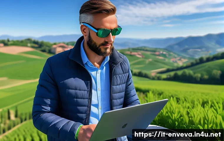 환경영향평가사 필수 스킬 - A professional environmental impact assessor wearing smart casual attire and safety glasses, operati...