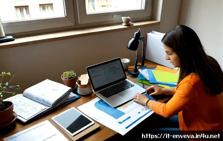환경영향평가사 실기시험 합격 노하우 - Photorealistic Italian environmental assessment practical exam preparation, focused young profession...